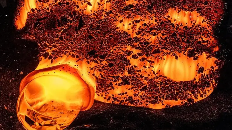 Real lava show in Reykjavik